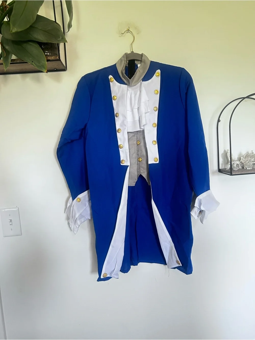 NWOT Dress Up America George Washington Outfit w Accessories Size XL 16-18 Youth